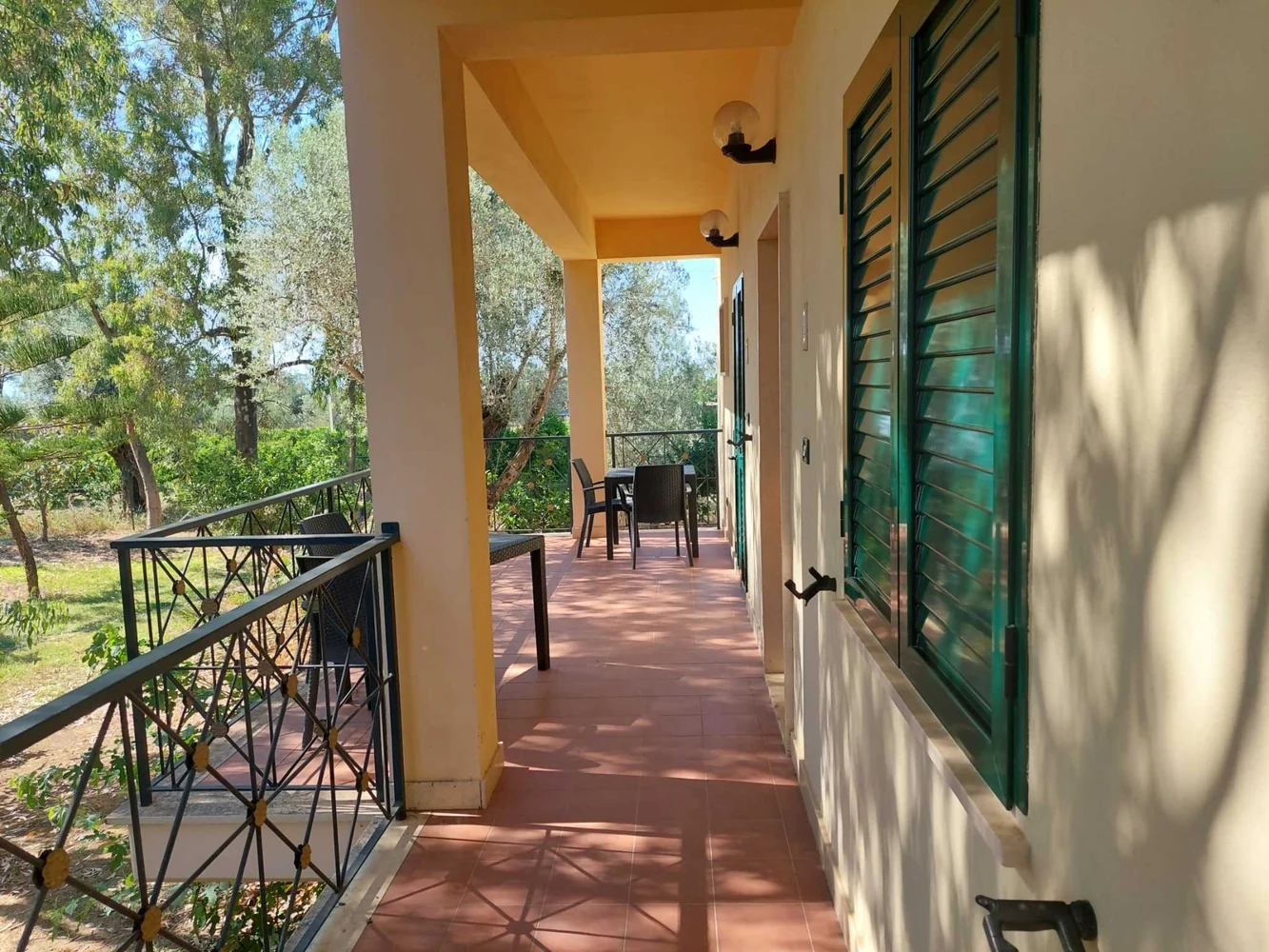 Appartamentino Bilocale — la veranda
